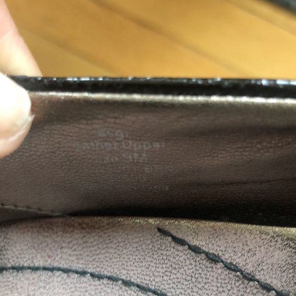 Asgi Marcy Mary-Jane Bronze Patent Pumps size - Picture 9 of 9